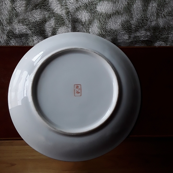 Lithopane vintage hand painted Japanese geisha cup and saucer. - Picture 9 of 11